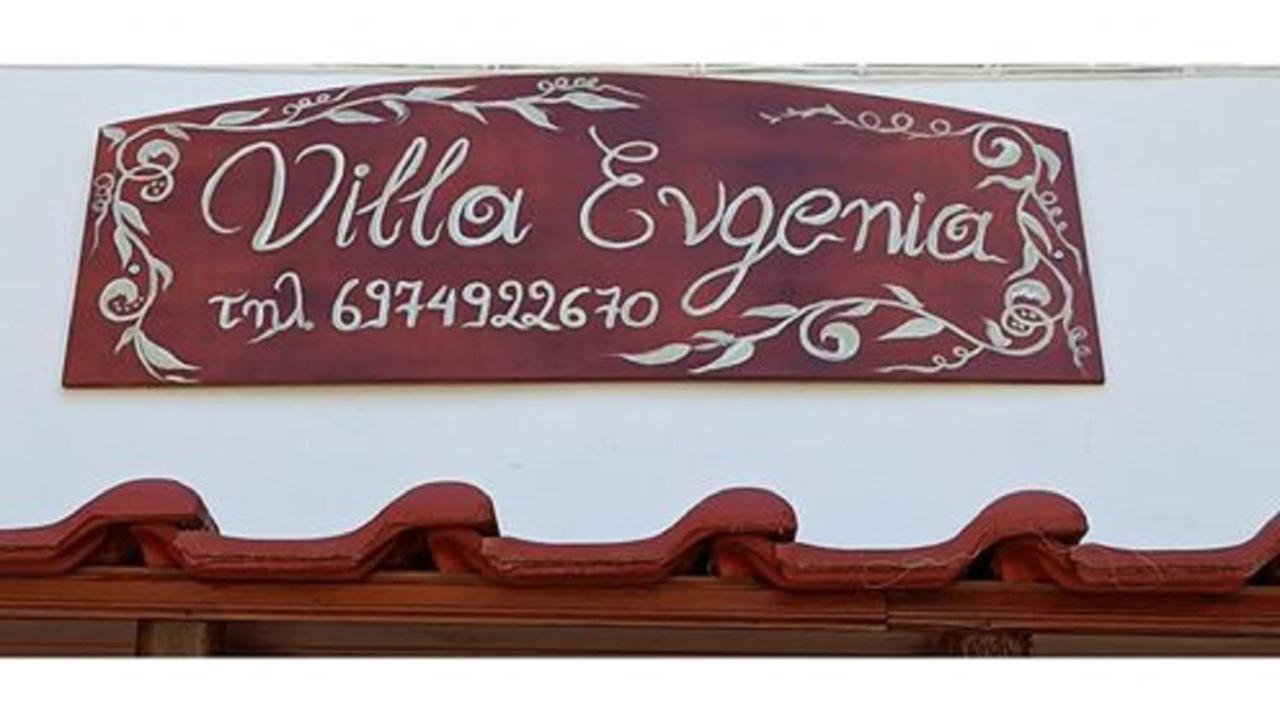 Villa Evgenia Ierissos Exteriör bild
